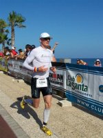 Holm beim Zieleinlauf