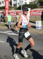 Sven auf der Laufstrecke Sven auf der Laufstrecke