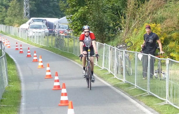 einsame Rundendurchfahrt