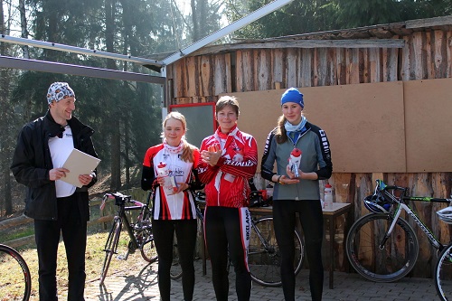 die Siegerinnen - Anna, Susi, Amy