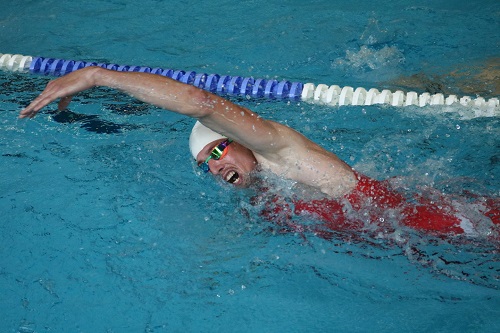 Schwimmen für eine gute Ausgangsposition