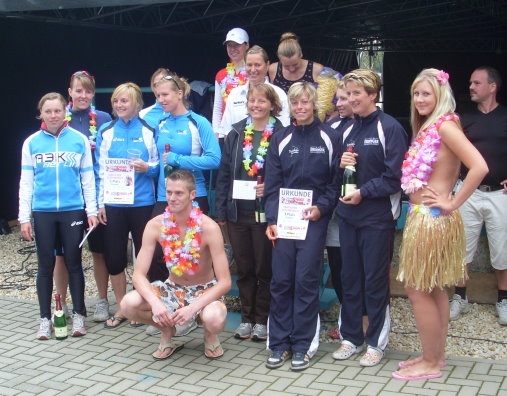 Siegerehrung Damen Schneeberg RL 2009