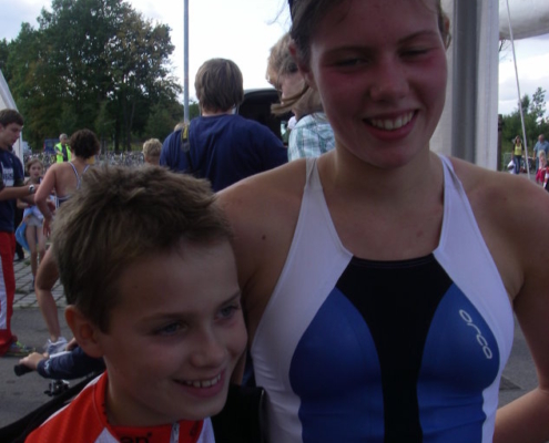 patricia mit Bruder Aaron