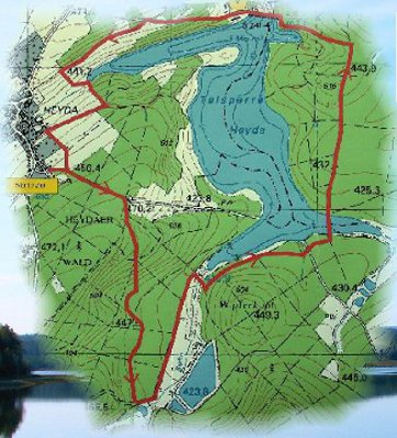 Strecke Osterlauf ilmenau