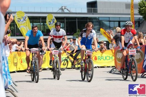 Die Vier Musketiere beim Start!