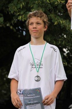 Der Philipp auf dem 2.ten Platz