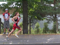 Anna, fast so schnell wie Usain Bolt.