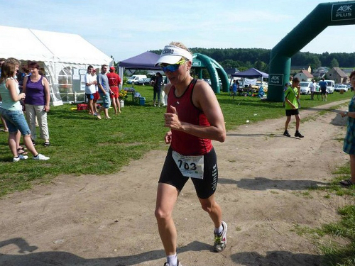 die Annett rennt den Berg hoch ;o)