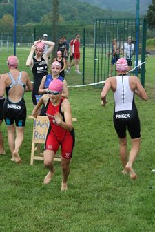 Wechsel beim Schwimmen