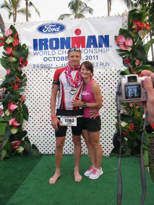 Curt und Jule im Ziele - beide wirken geschafft :-) Curt und Jule im Ziele - beide wirken geschafft :-)