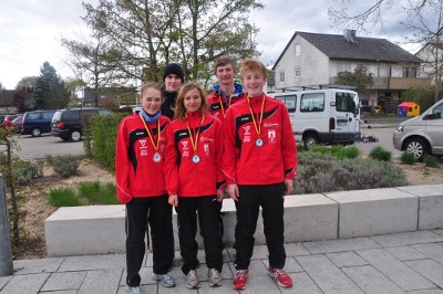 Die DD'er Vertretung ganz stark bei der DM!