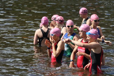Die Mädels vor dem Start