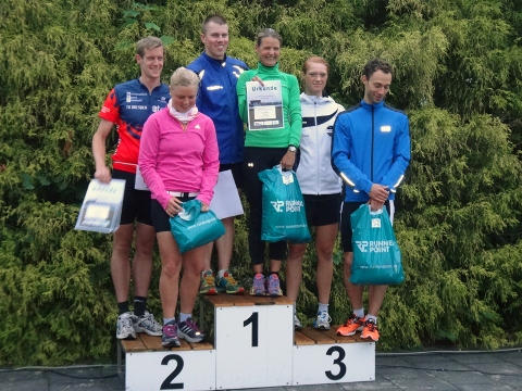 Siegerehrung bei den Gemixten