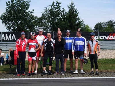 Die versammelte Meute ...