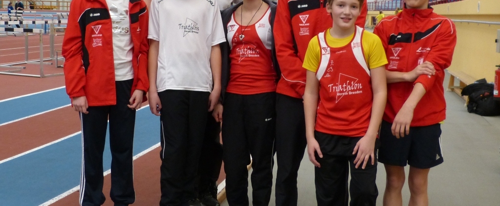 Der Nachwuchs in der Leichtathletikhalle