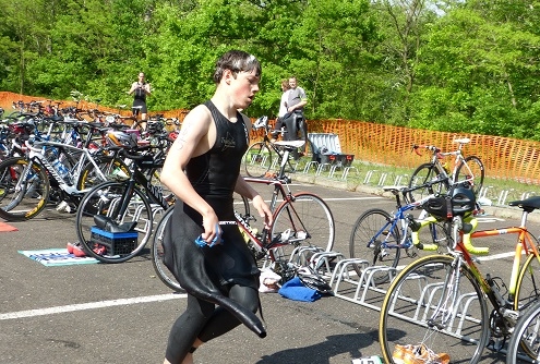 Rudy in der Wechselzone