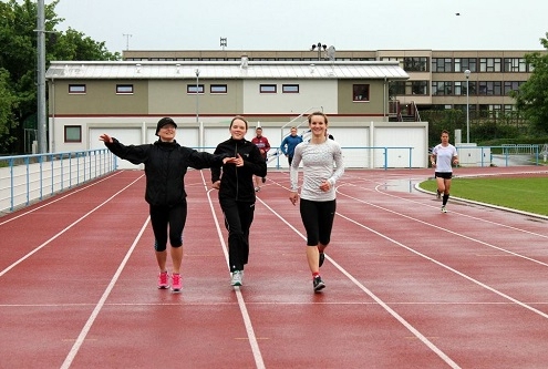 Jana, Anna, Jule - die 3 mädels von der laufbahn