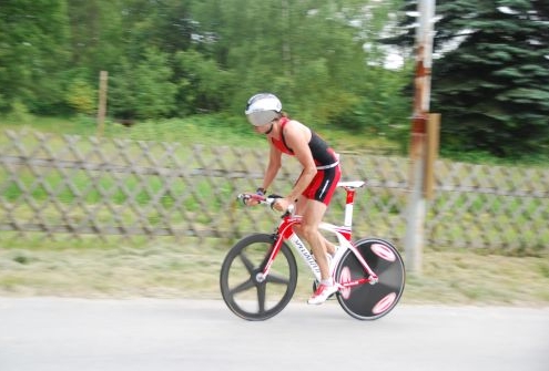 Sven auf dem Rad