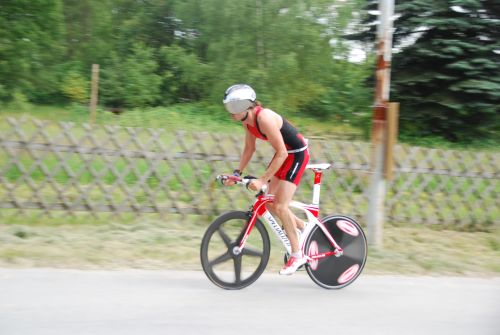 Sven auf dem Rad