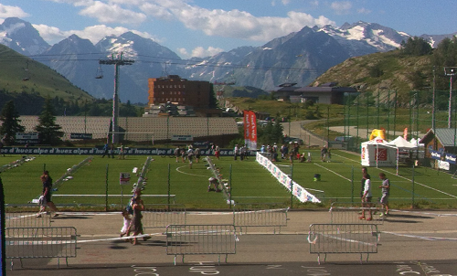 Nicht nur schöner laufen - auch schönes Panorama...