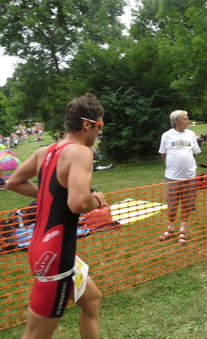 Jo beim abschließenden Lauf