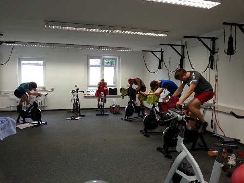 probefahren zum ersten - Spinning ist nun möglich