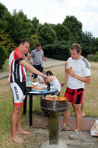 der Verpflegungsstand