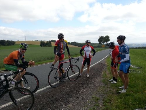 Das Bild entstand zwar an einem anderen Tag aber sonst wäre die Seite so nacksch ;-)