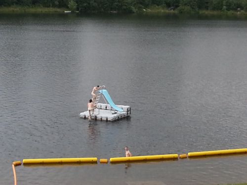 Zum Glück hat der Zander nicht gebissen ...