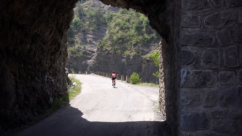Tunneldurchfahrt