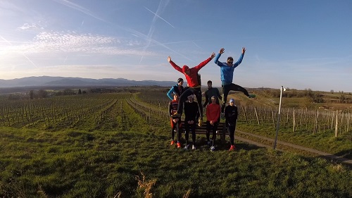 Actionbild für die Fans