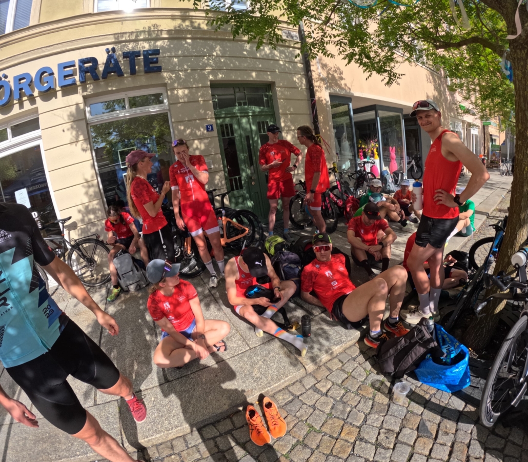 Regio Teams beim Schatten tanken