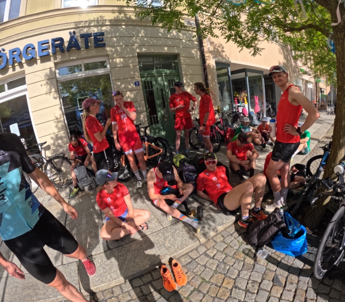 Regio Teams beim Schatten tanken